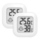 Mini digital indoor hygrometer and temperature meter