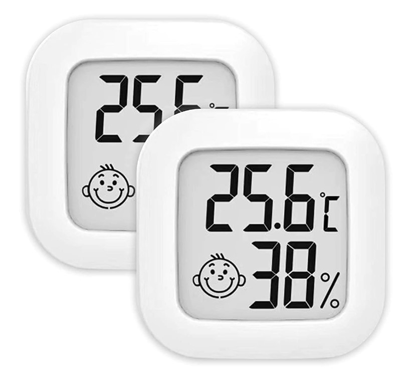 Digitales Mini-Hygrometer und Temperaturmessgerät für den In
