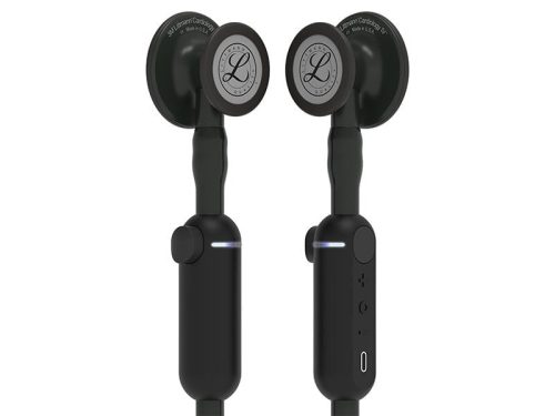 Littmann Core Digital Stetoskop VET bundle Black-Edition 69cm z głośnikami bluetooth Sony