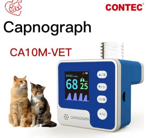 Contec CMS LCD-Tierarzt-Kapnograph CA10M-VET ETCO2