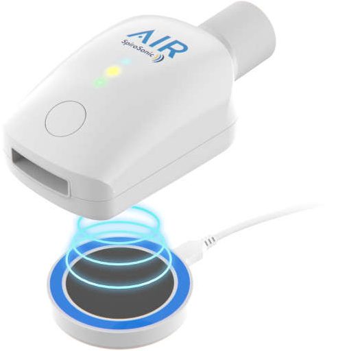 SpiroSonic AIR (SPIROTHOR, SPIROTUBE) spirometer, ultrasonic principle, wireless