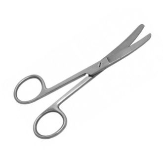 Surgical scissors blunt/blunt/curvedt end 16 cm long