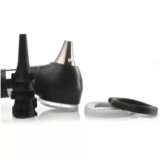 Welch Allyn Pocket LED Otoscope, black/Blackberry, 3 Lumen, 22870