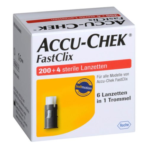 Accu-Chek FastClix lancets 204pcs