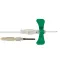 BD Vacutainer Push Button safety blood collection set 21G green, with 18 cm tubing, 50 pcs/box, Ref: 367338