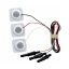 Elektrody do monitorowania EKG 3M™ Red Dot™, niemowlęce, wstępnie okablowane, przezroczyste, 2283