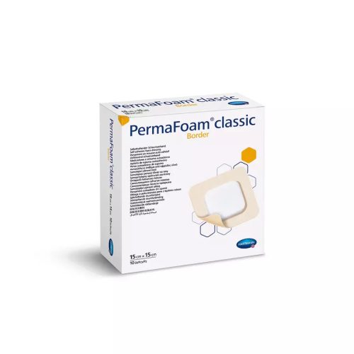 Opatrunek piankowy PermaFoam® Classic Border (15x15 cm; 10 szt.)