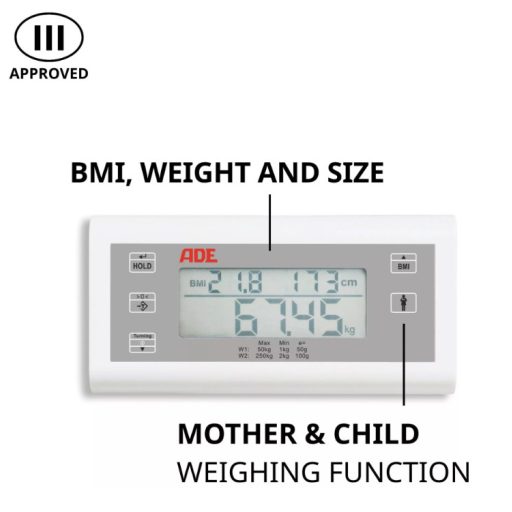 ADE M320000-02 short column weighing scale
