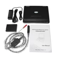   Contec CMS600P2VET portable veterinary ultrasound scanner with 7.5 MHz rectal probe