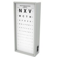 Sehtesttafel Kettesy 1 Spalte - beschriftet 3m