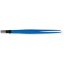 Bipolar straight forceps with 20 cm angled 1 mm tip for coagulator