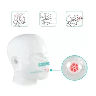 AMBU Resuscitation mask on keychain LifeKey