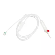   BD gravity infusion set with Anti-Run Dry technology, with check valve, 185 cm, 1 pc, Ref: 388050