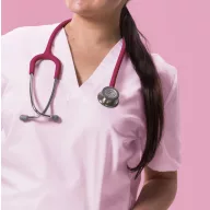   3M™ Littmann® Classic III™ Stethoscope, 5648C, Stainless-finish Chestpiece, Satin-finish Raspberry Tube