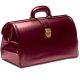 SUPERTEXAS leather medical bag 42 x 20 x 23 - burgundy