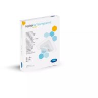   HydroTac® transparenter Komfort-Hydrogel-Verband mit selbstklebendem Rand (12,5x12,5cm; 10 Stück)