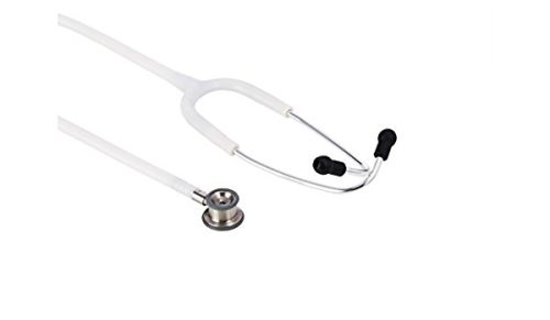 Riester Duplex 2.0 Pediatric Stethoscope, Stainless Steel  white