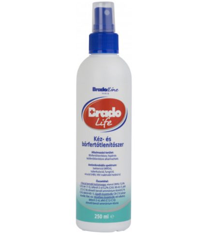 Bradolife Hände- und Hautdesinfektionsmittel 250 ml