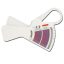 Skinfold thermometer with reference band