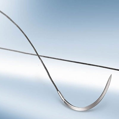Silkam 5/0 (1) 45 cm mit HS21 Nadel 36Stk