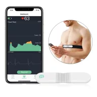  VisualBeat Straps or strapless ECG/heart rate monitor for sports