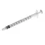 BD Plastipak tuberculin syringe 1 ml, 3-piece, Luer-slip, 0.01 ml graduation, 120 pcs/box, Ref: 303172