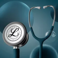   3M™ Littmann® Classic III™ Stethoscope, 5623C, Stainless-finish Chestpiece, Satin-finish Caribbean Blue Tube