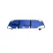 Foldable Stretcher with Two Wheels, Securing Straps and Adjustable Backrest