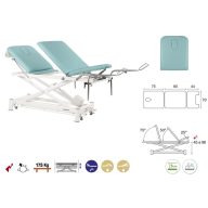   Wielofunkcyjne łóżko do badań Winterthur Versa-3 szeroki 70cm